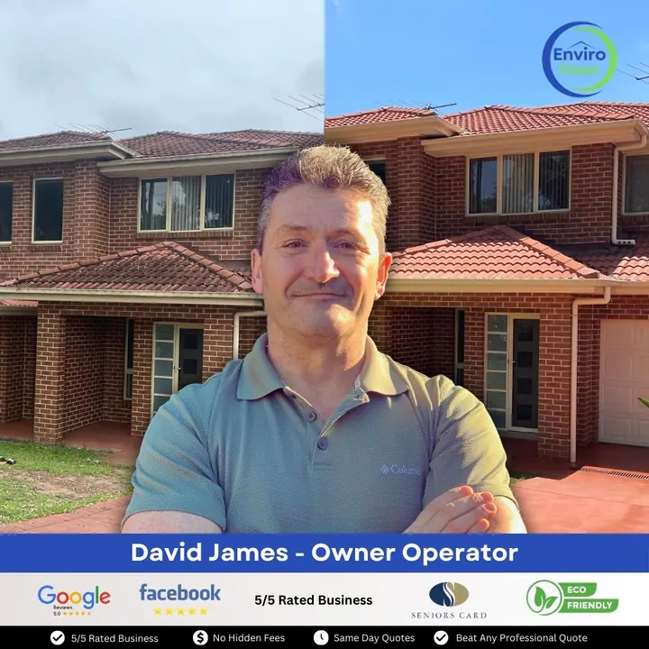 David James, owner operator of EnviroClean Sydney